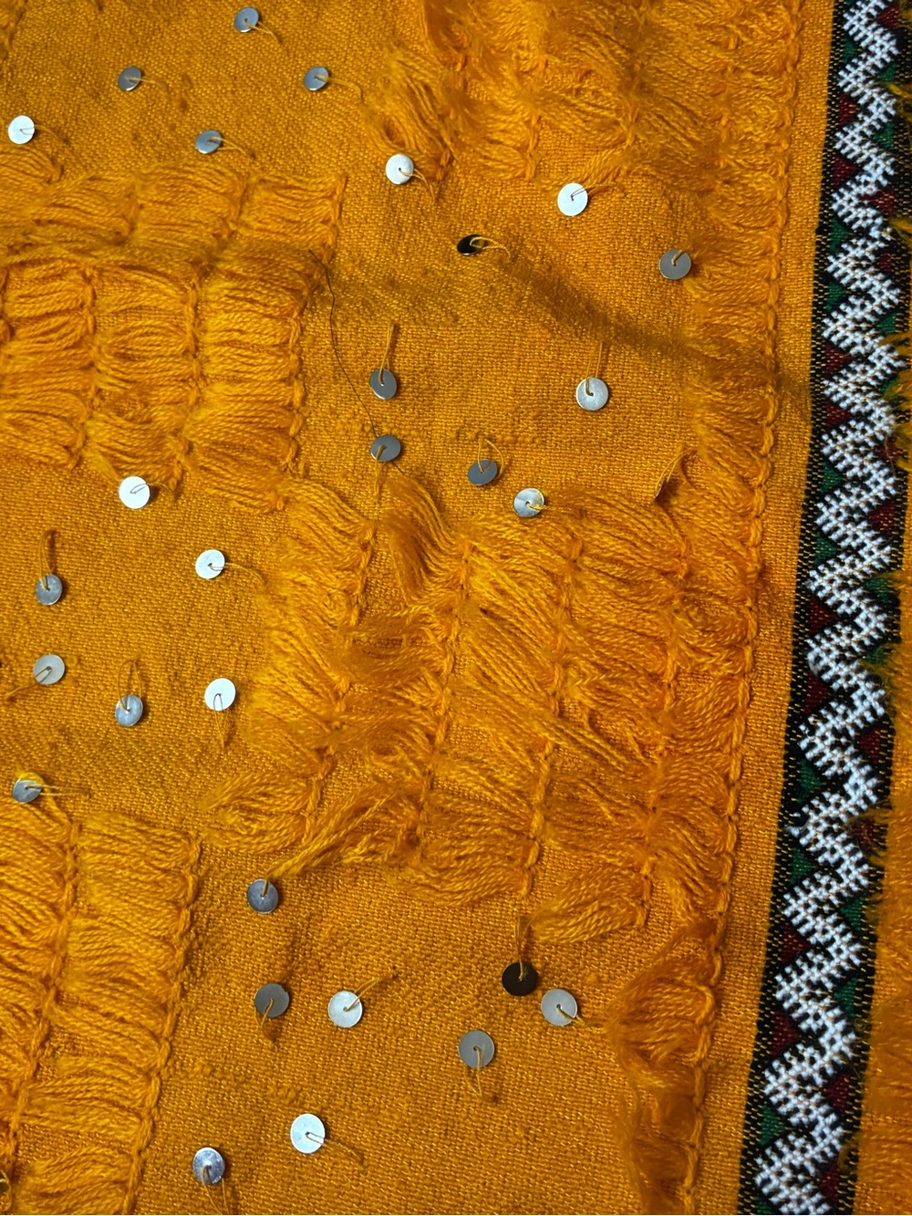 Hand Made Moroccan Throw Blanket